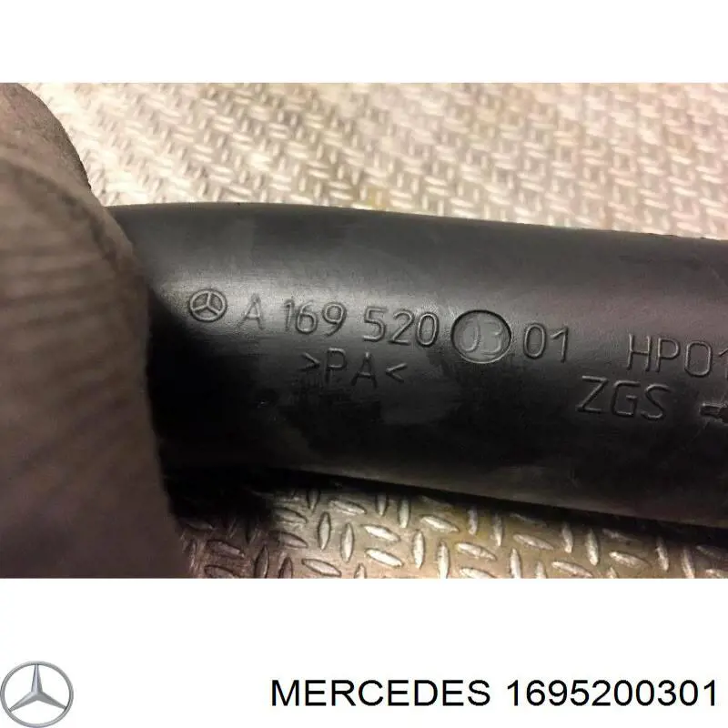 Шланг/патрубок интеркуллера Mercedes 1695200401 цена, от 22.55 USD