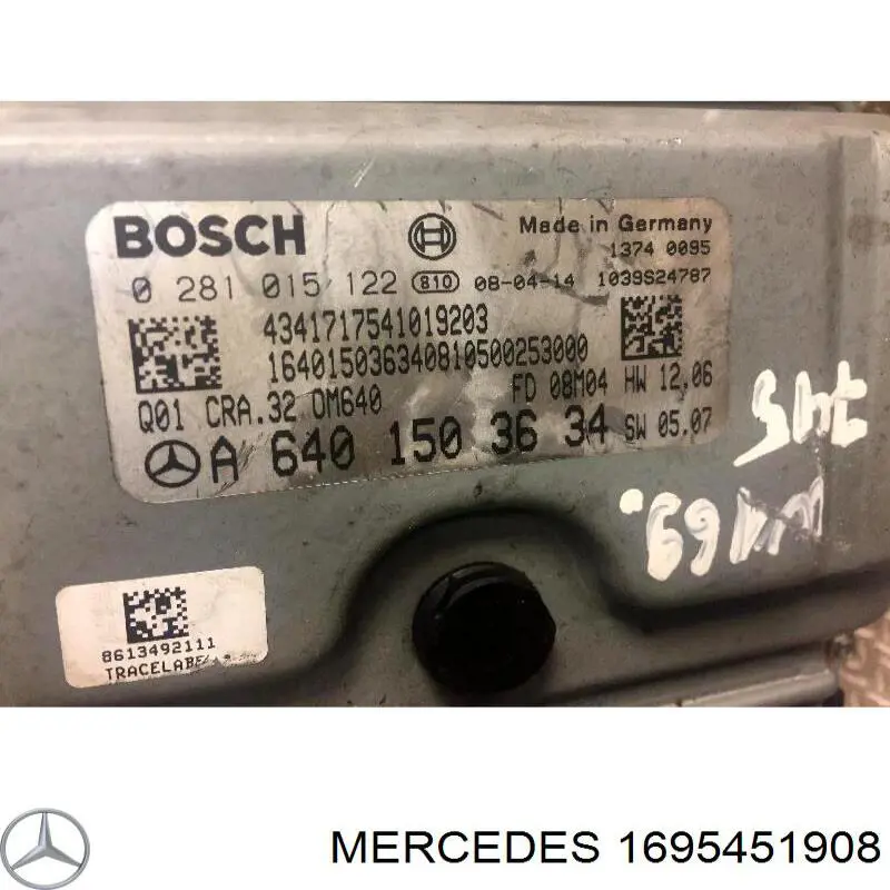 Замок зажигания Mercedes 1695451908 цена, от 44.99 USD