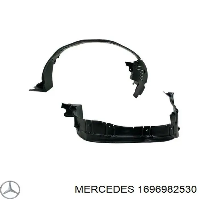 1696982530 Mercedes подкрылок крыла переднего левый передний