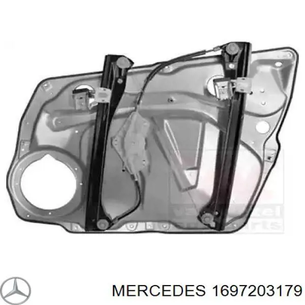 Механизм стеклоподъемника двери передней левой 1697203179 Mercedes