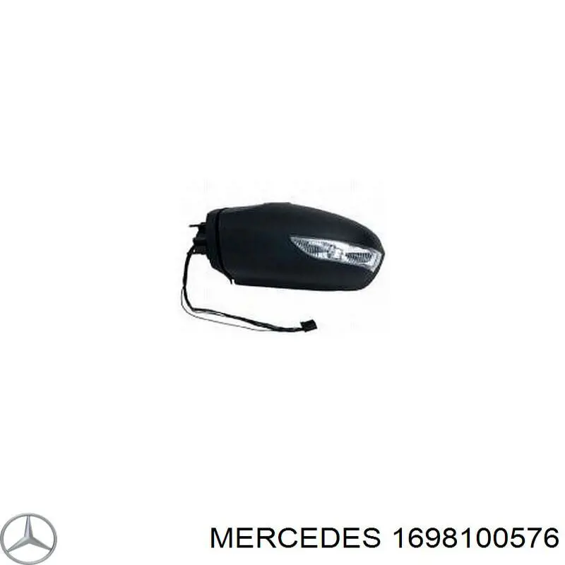 1698100576 Mercedes зеркало заднего вида левое
