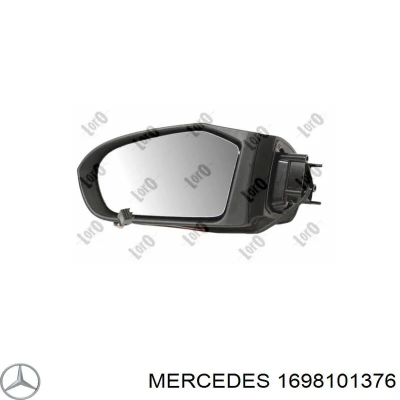 Левое боковое зеркало 1698101376 Mercedes