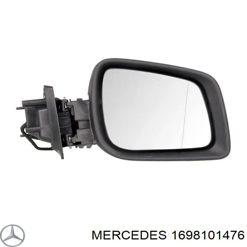 1698101476 MERCEDES Espejo de retrovisor derecho original y equivalente