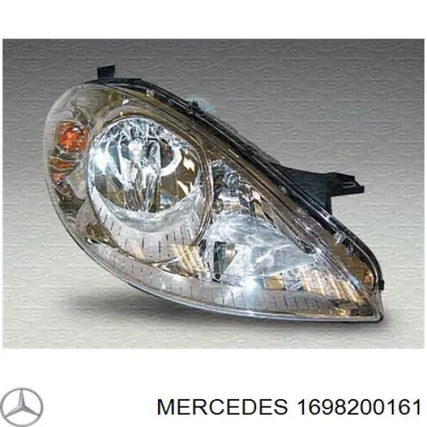 1698200161 Mercedes фара левая