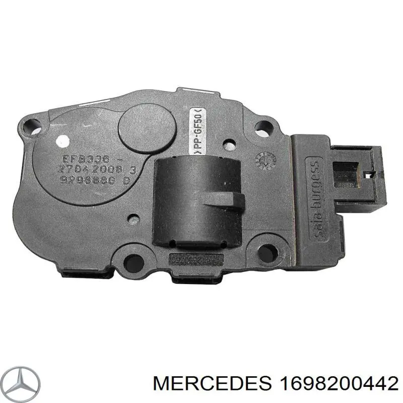 Замок открывания лючка бензобака 1698200442 Mercedes