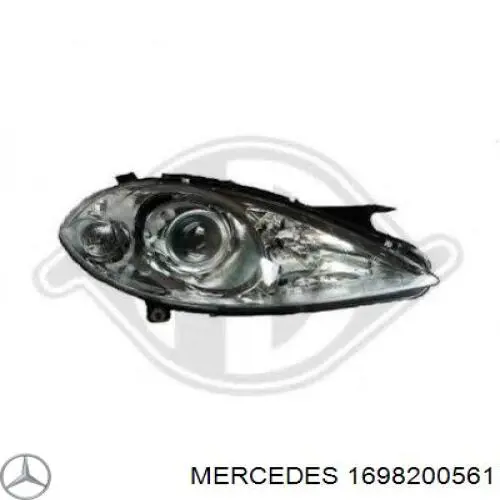 Фара левая 1698200561 Mercedes