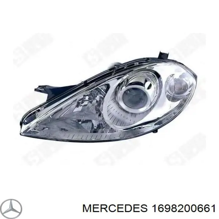 1698200661 Mercedes фара правая