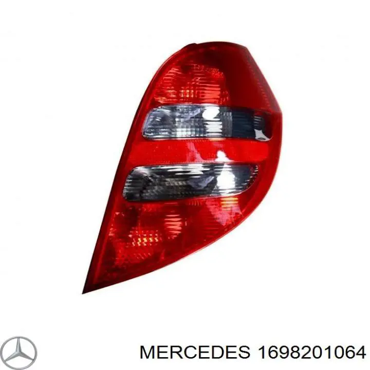 Задний фонарь 1698201064 Mercedes