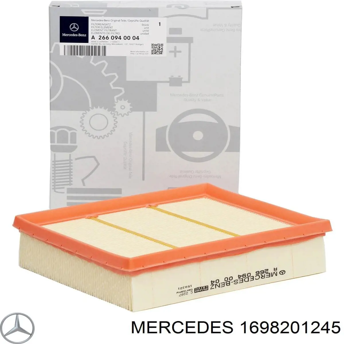 Купить 1698201245 Mercedes Бесконтактные дворники