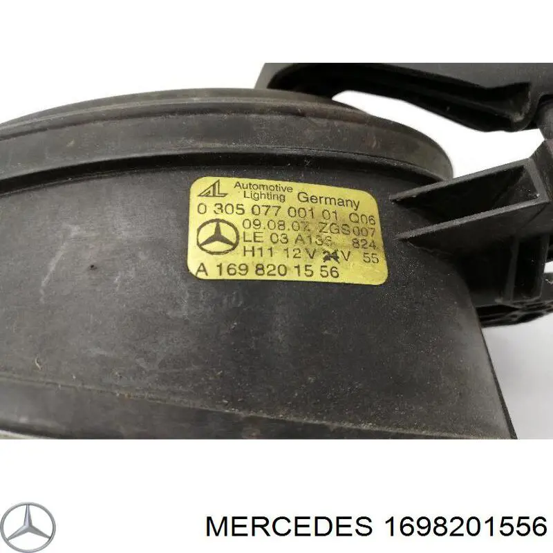 Левая противотуманная фара Mercedes 1698201556