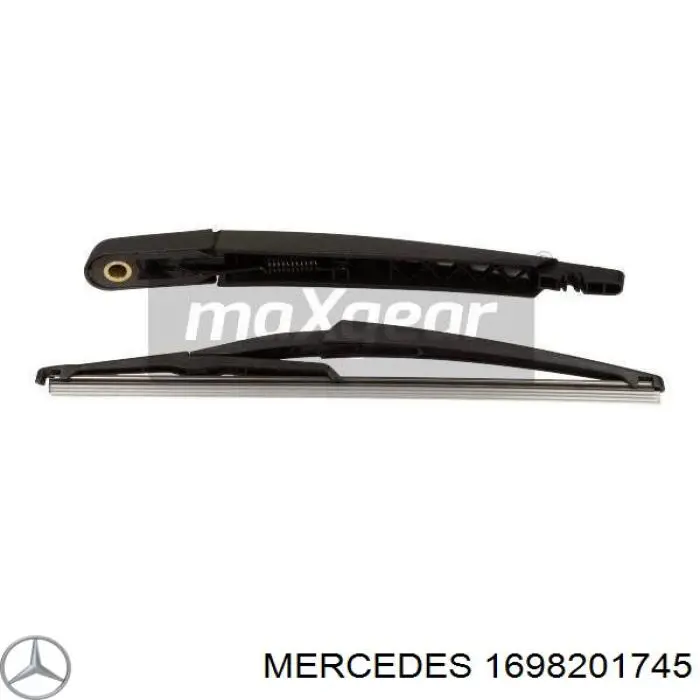 Compre 1698201745 Mercedes Limpa-pára-brisas de vidro traseiro