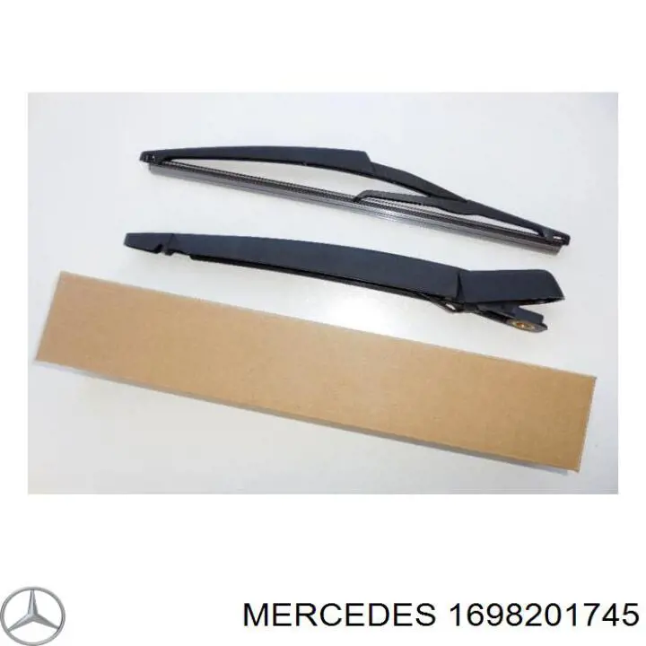Limpa-pára-brisas de vidro traseiro 1698201745 Mercedes