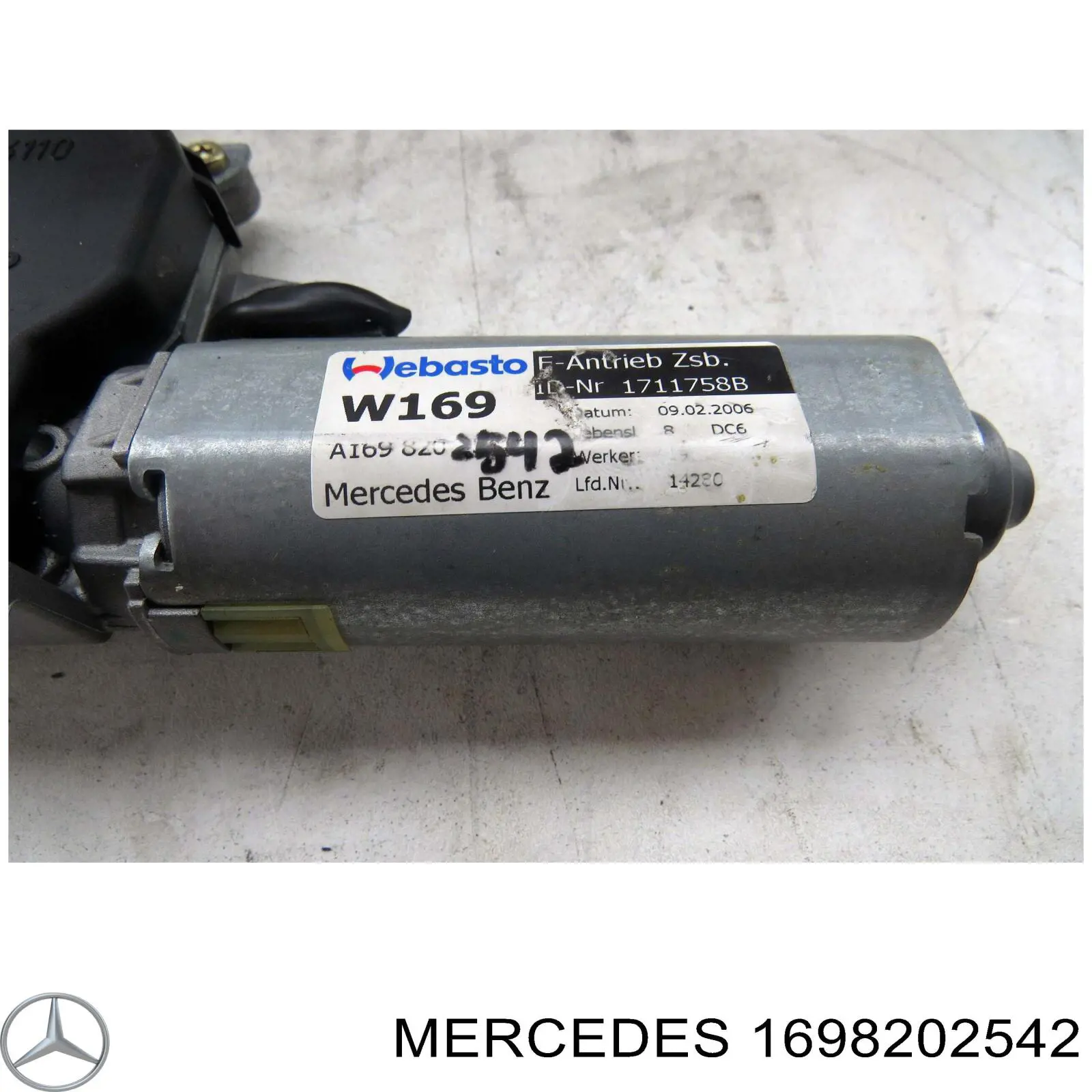  Mercedes A1698202542 цена, от 44.36 USD