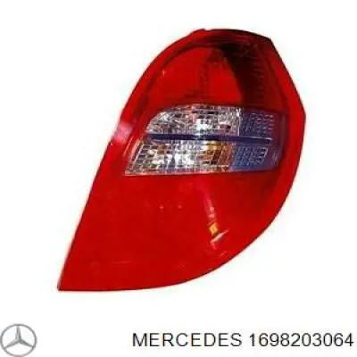 1698203064 Mercedes Фонари задние