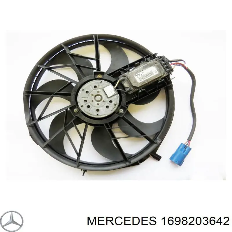 Мотор вентилятора системы охлаждения на Mercedes A (W169)