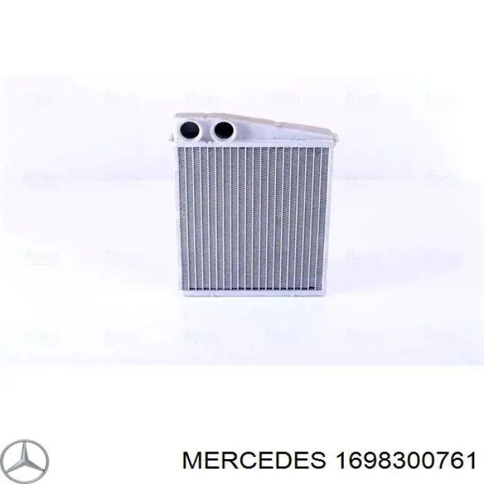 1698300761 Mercedes радиатор печки