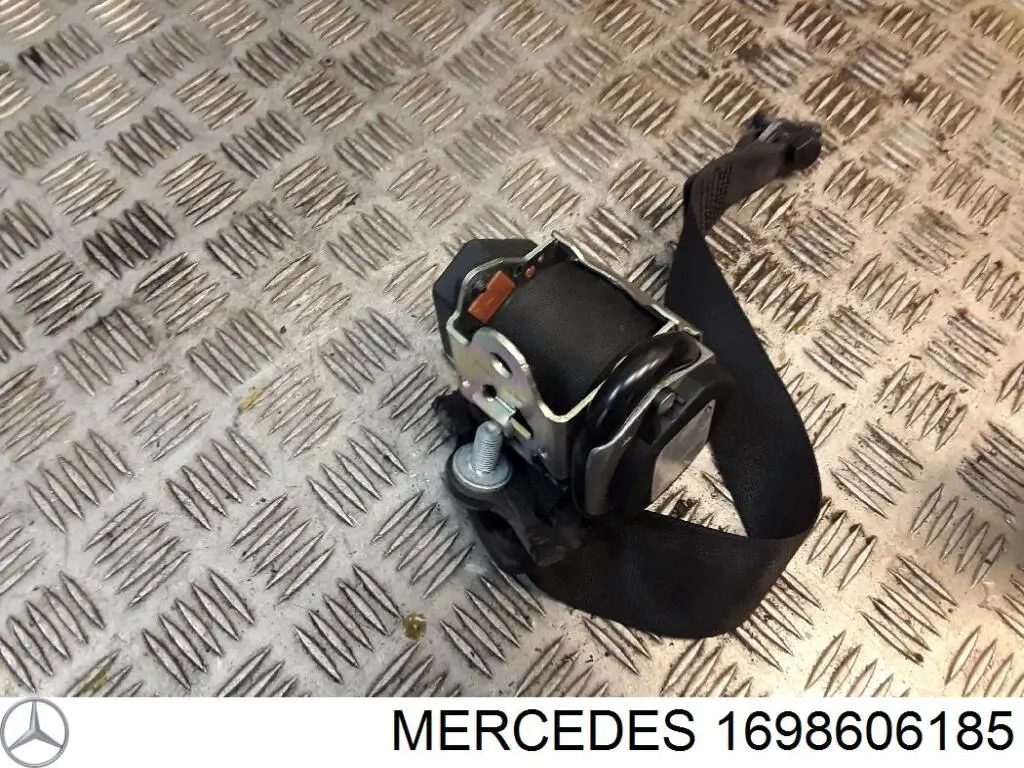 Купить 1698600585 Mercedes Ремень безопасности задний левый