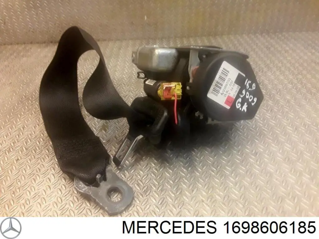 Ремень безопасности задний левый Mercedes 1698606185 цена, от 28.12 USD