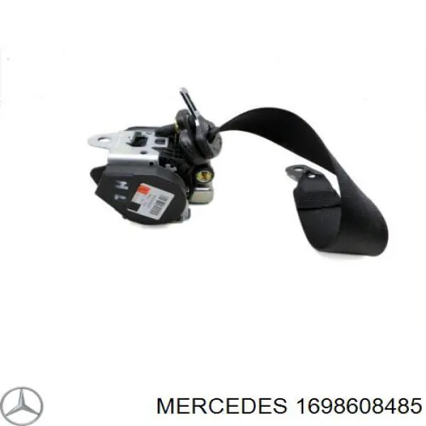 Ремень безопасности передний правый Mercedes 1698607485 цена, от 28.57 USD
