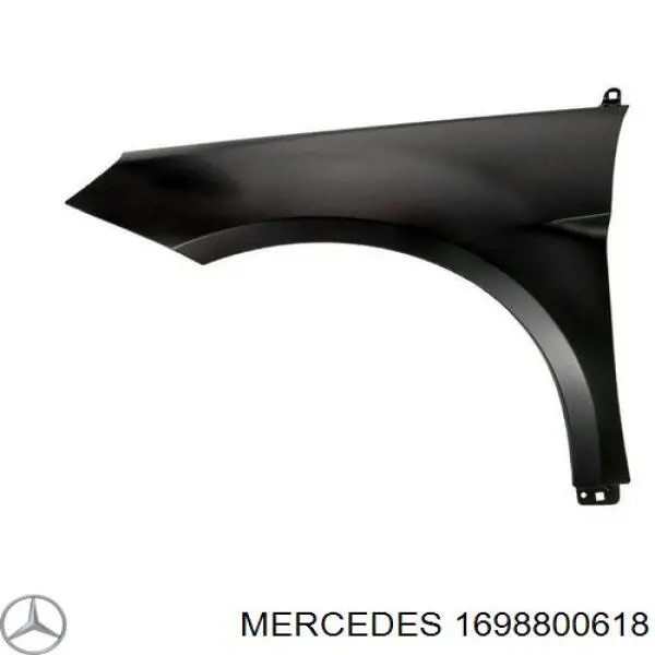 1698800618 Mercedes крыло переднее правое