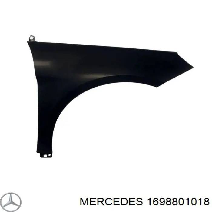 1698801018 Mercedes крыло переднее правое