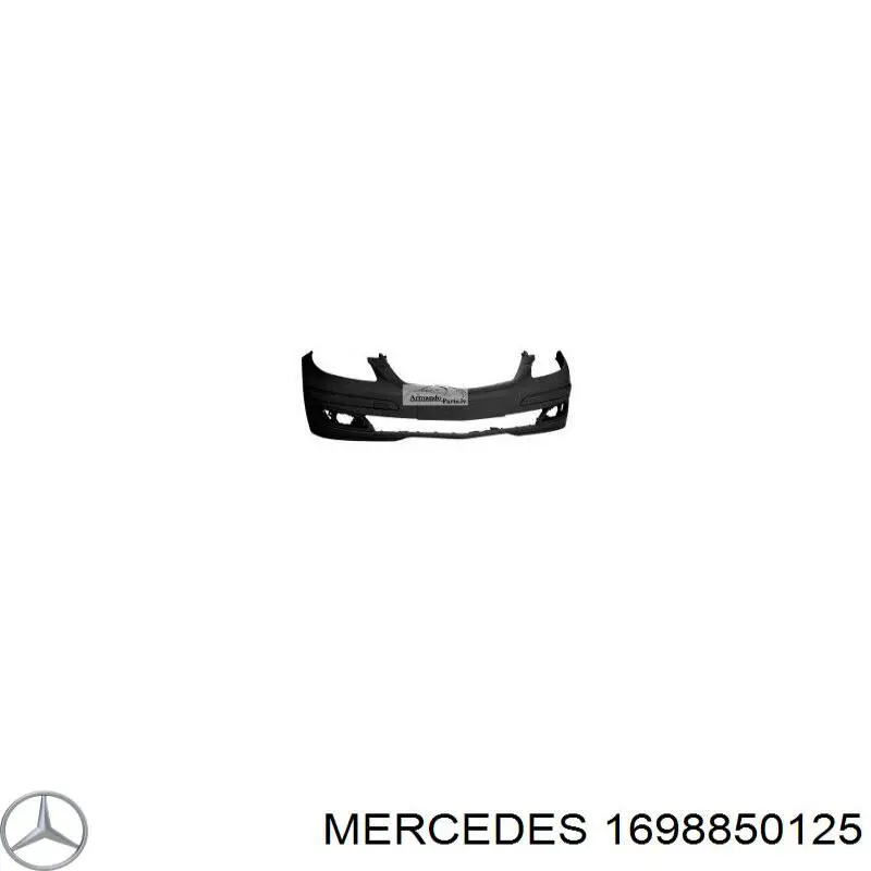 Передний бампер A1698850125 Mercedes