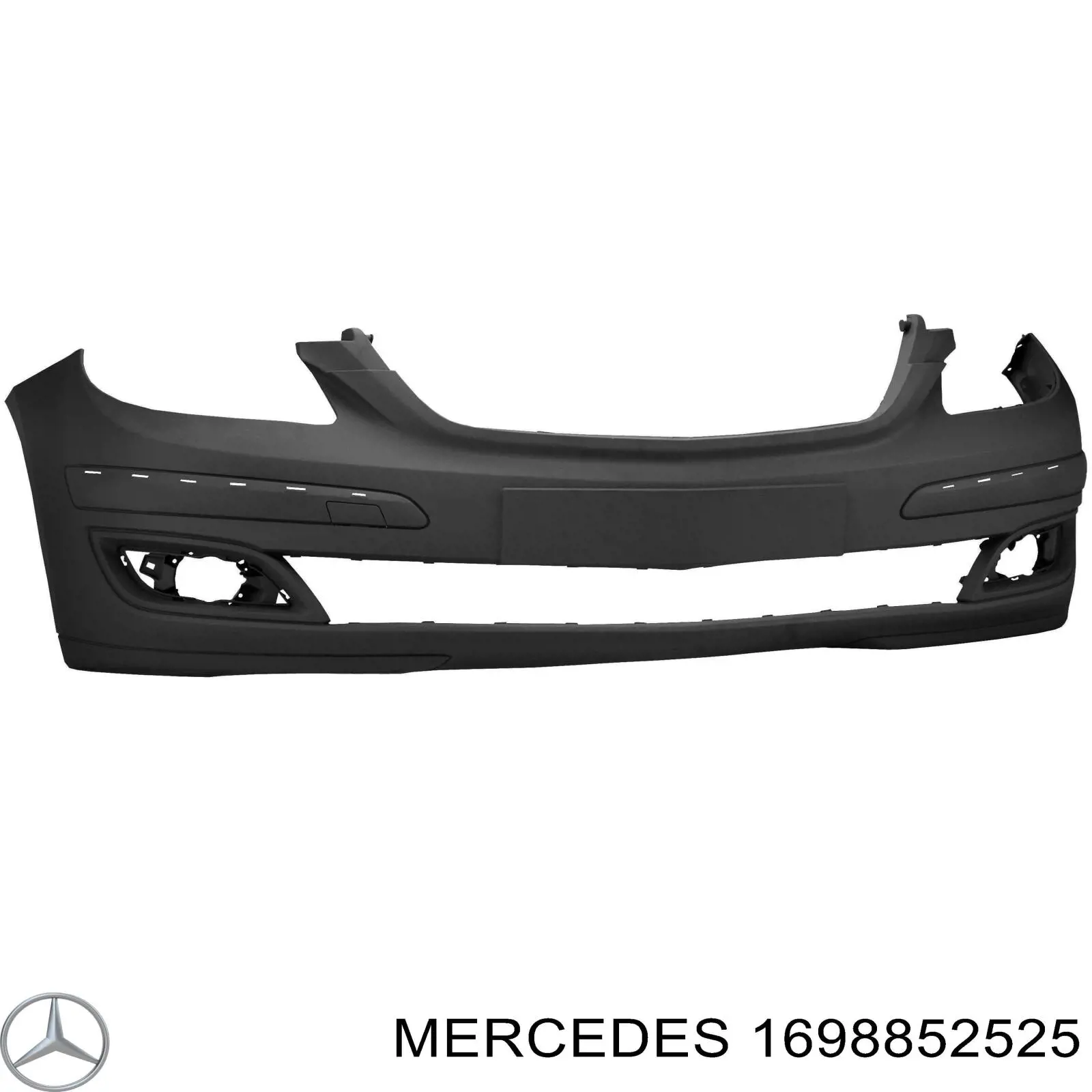 1698852525 Mercedes pára-choque dianteiro