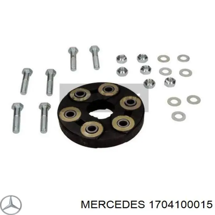 Купить 1704100015 Mercedes Муфта кардана эластичная передняя