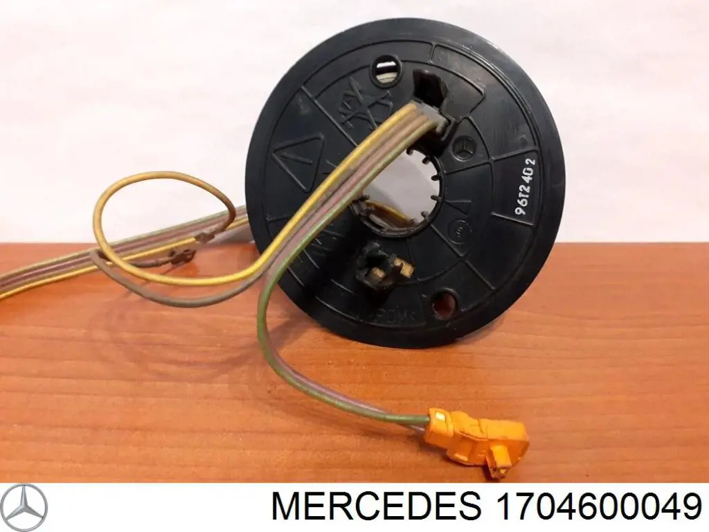 Anel AIRBAG de contato, cabo plano do volante Mercedes E  T124