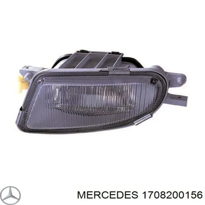 1708200156 Mercedes фара противотуманная левая
