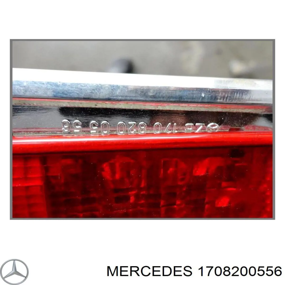 Купить 1708200556 Mercedes Стоп-сигнал заднего стекла