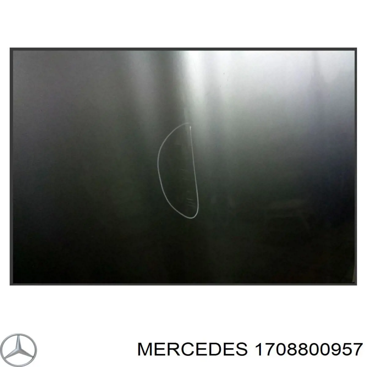 Капот 1708800957 MERCEDES