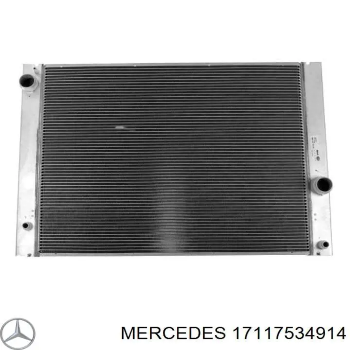 Радиатор 17117534914 Mercedes