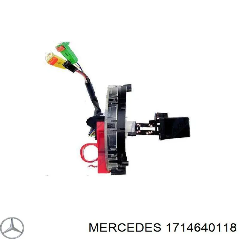 1714640118 Mercedes кольцо airbag контактное, шлейф руля