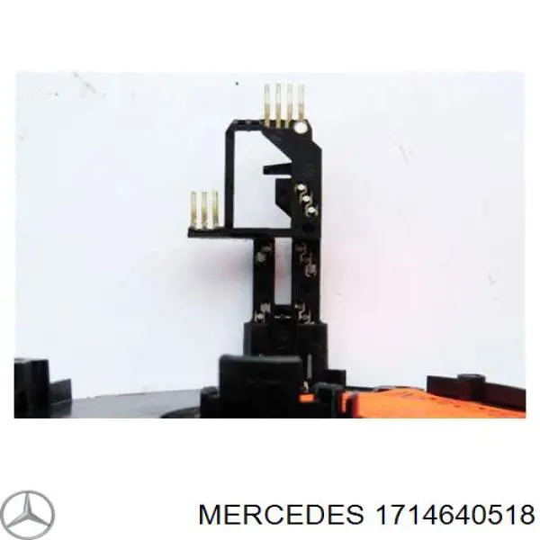 1714640518 Mercedes anel airbag de contato, cabo plano do volante