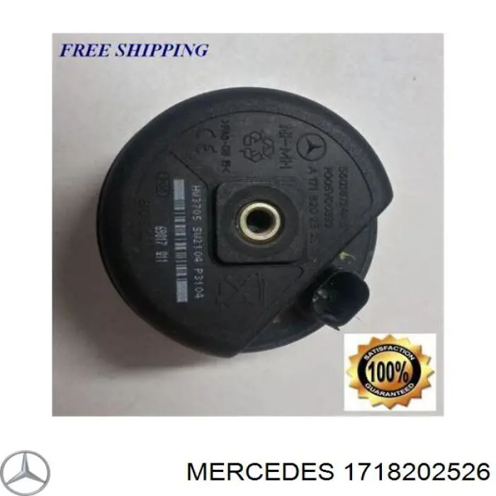 Звуковой колокол сигнализации на Mercedes E (S211)