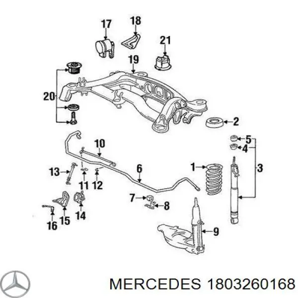  A1803260168 Mercedes