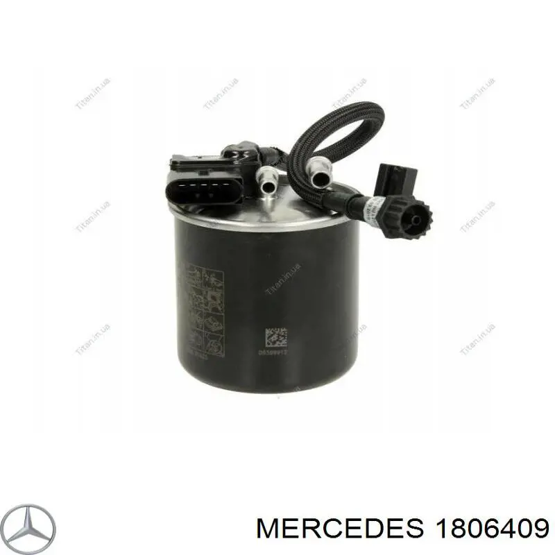 1806409 Mercedes kit de filtros para um motor