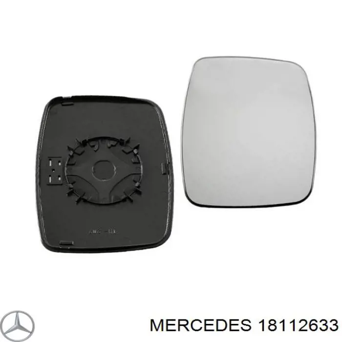 Зеркальный элемент зеркала заднего вида Mercedes 18112633 цена, от 7.11 USD