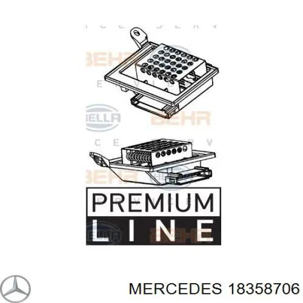 Реле отопителя Mercedes 18358706 цена, от 20.35 USD