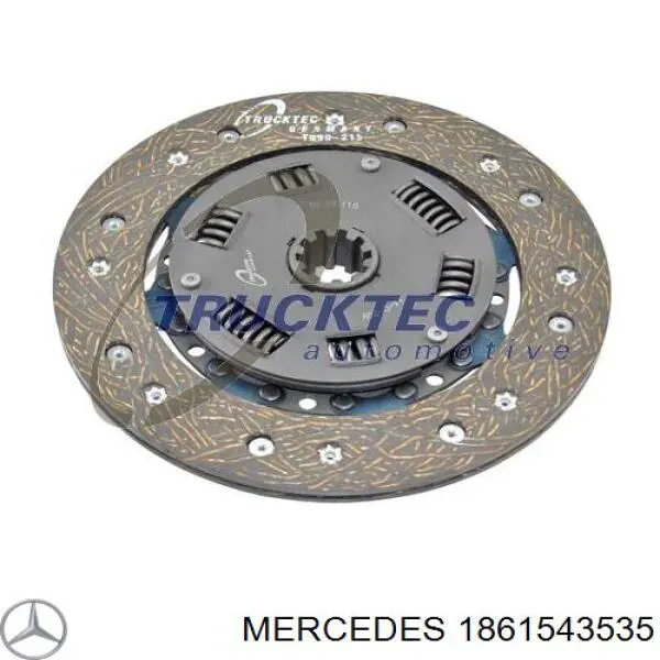 Диск сцепления 1861543535 Mercedes