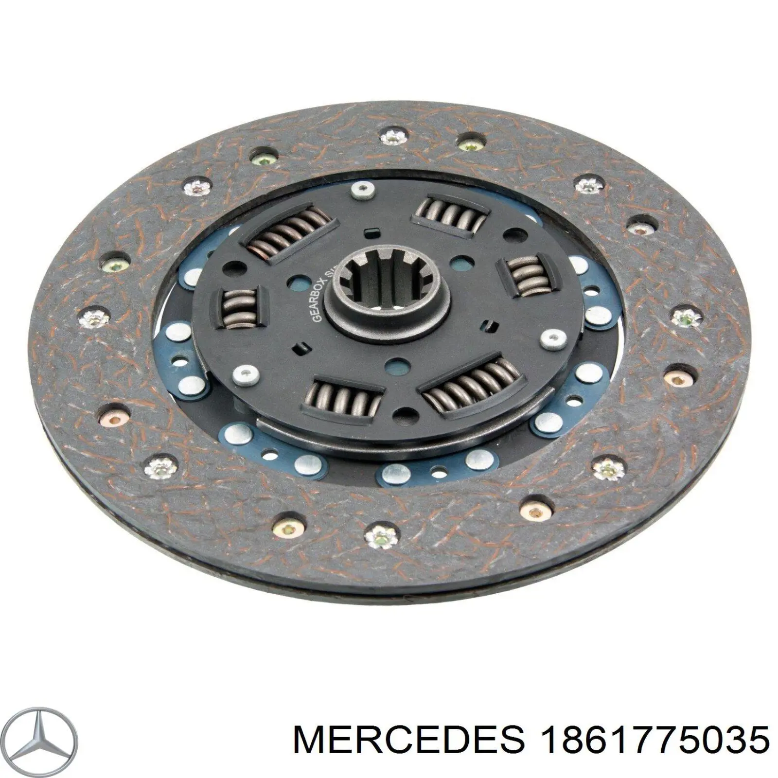 Диск сцепления 1861775035 Mercedes