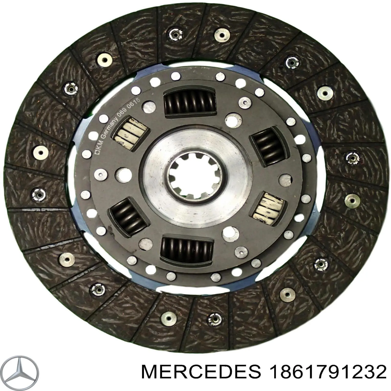 A010250280380 Mercedes диск сцепления