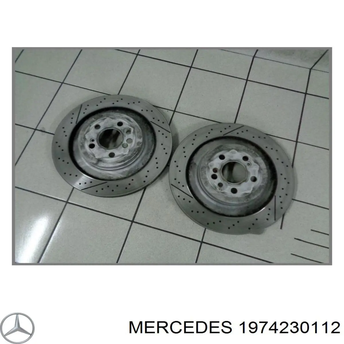 1974230112 Mercedes тормозные диски