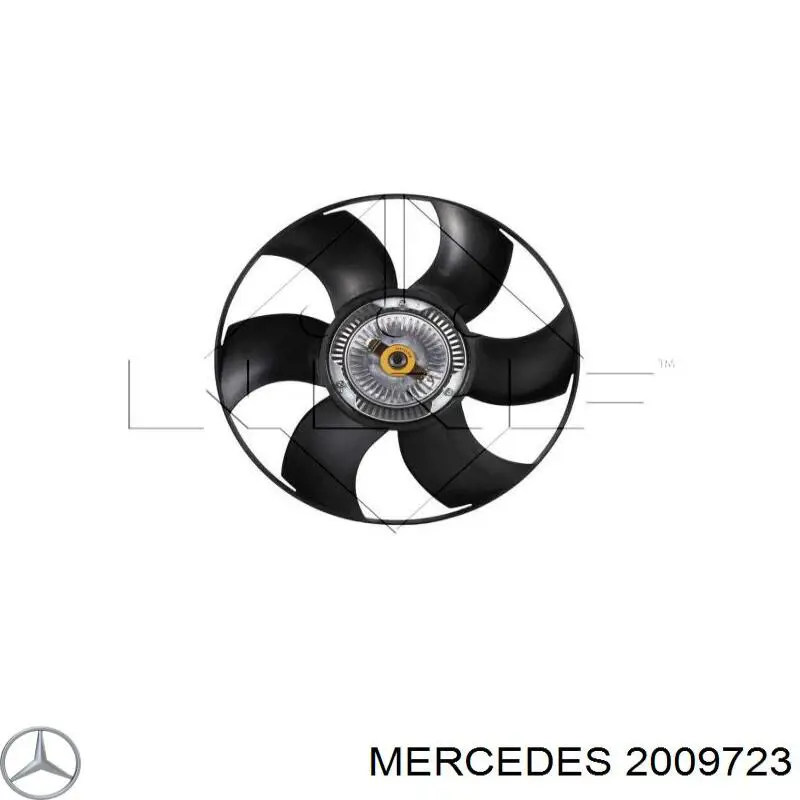 Вискомуфта вентилятора 2009723 Mercedes
