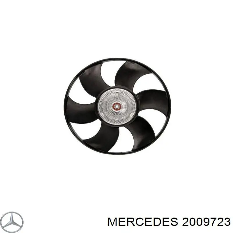 Муфта вентилятора Mercedes 2009723