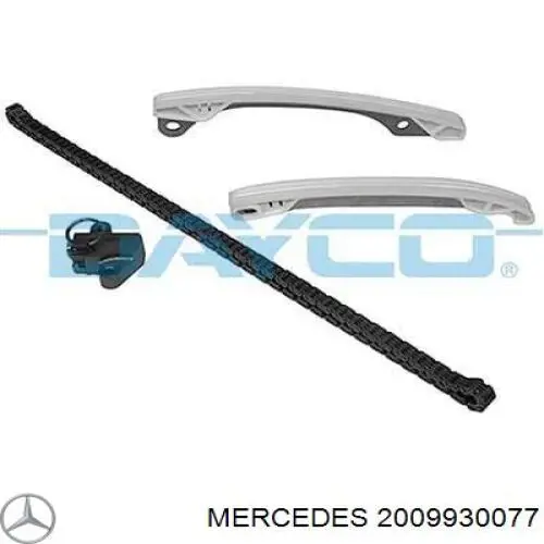 2009930077 Mercedes cadeia superior do mecanismo de distribuição de gás, kit