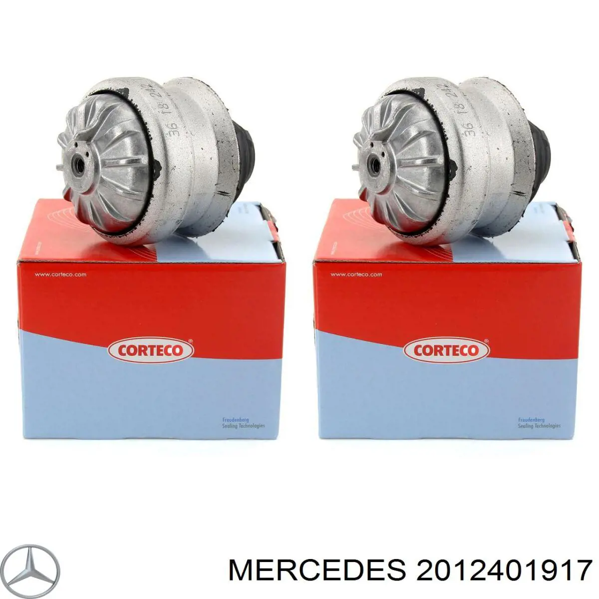 Левая/правая опора двигателя 2012401917 Mercedes