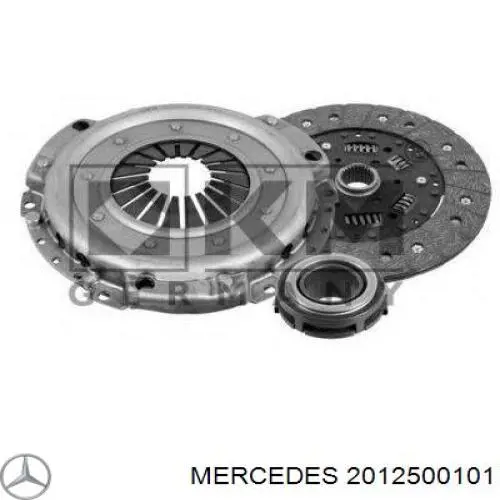 Купить A2012500101 Mercedes Комплект сцепления (диск, корзина, подшипник)