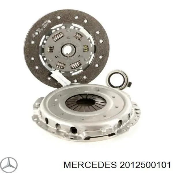 Комплект сцепления (3 части) Mercedes A2012500101 цена, от 503.82 USD